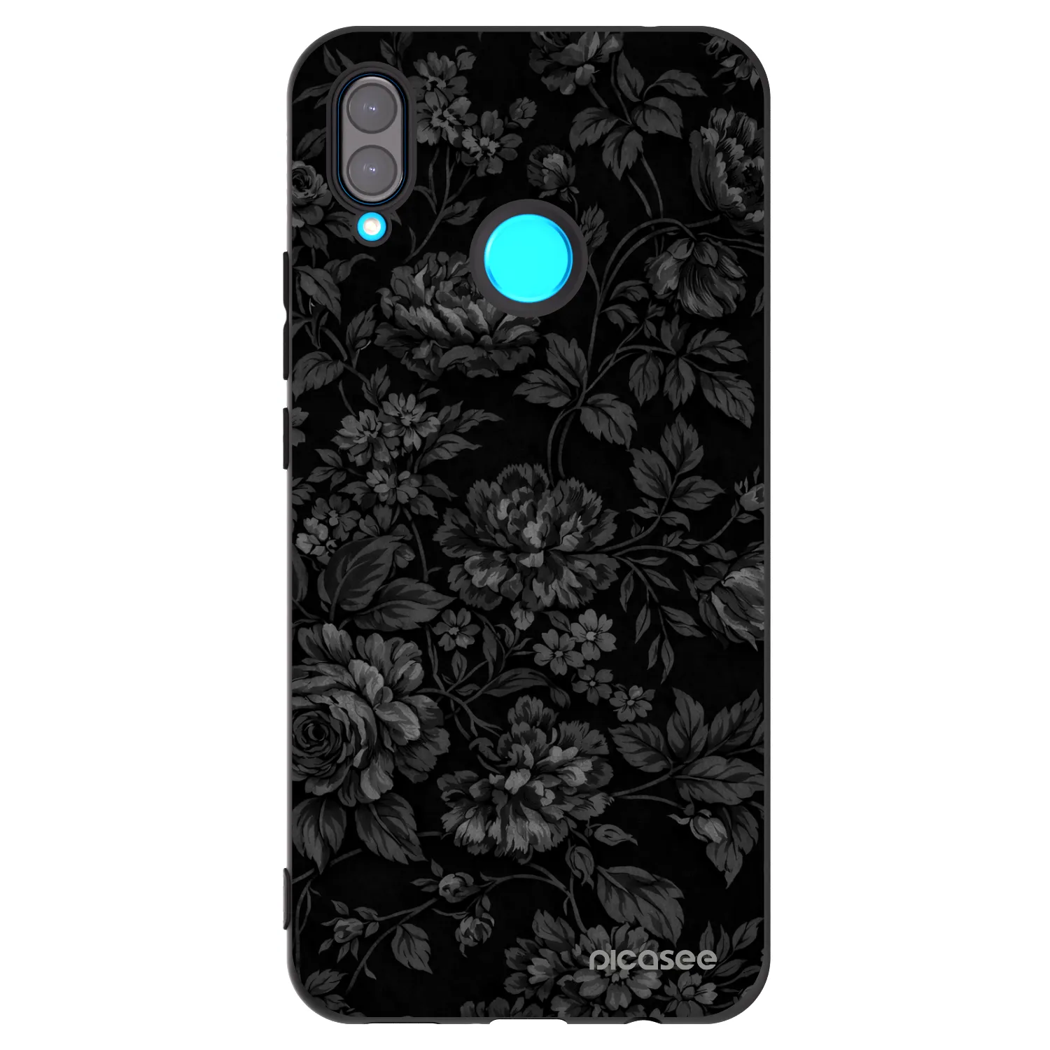 Picasee husă neagră din silicon pentru Huawei Nova 3 - Dark Romance