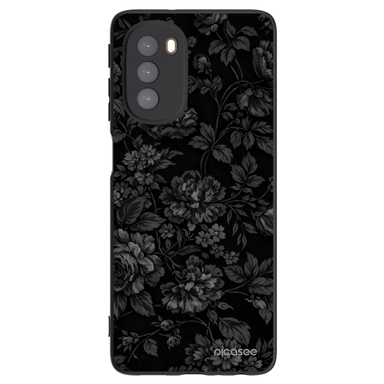 Picasee husă neagră din silicon pentru Motorola Moto G51 - Dark Romance