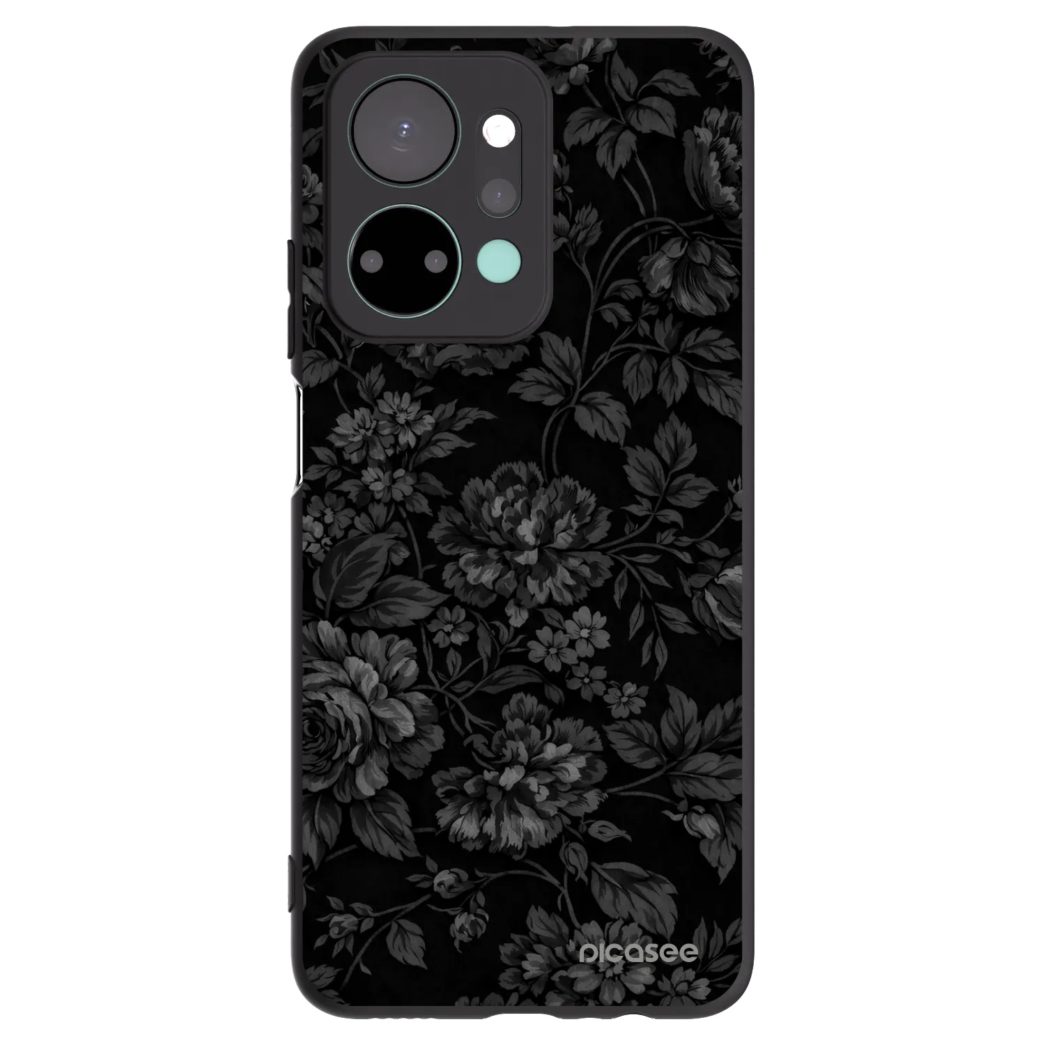 Picasee husă neagră din silicon pentru Honor X7a - Dark Romance