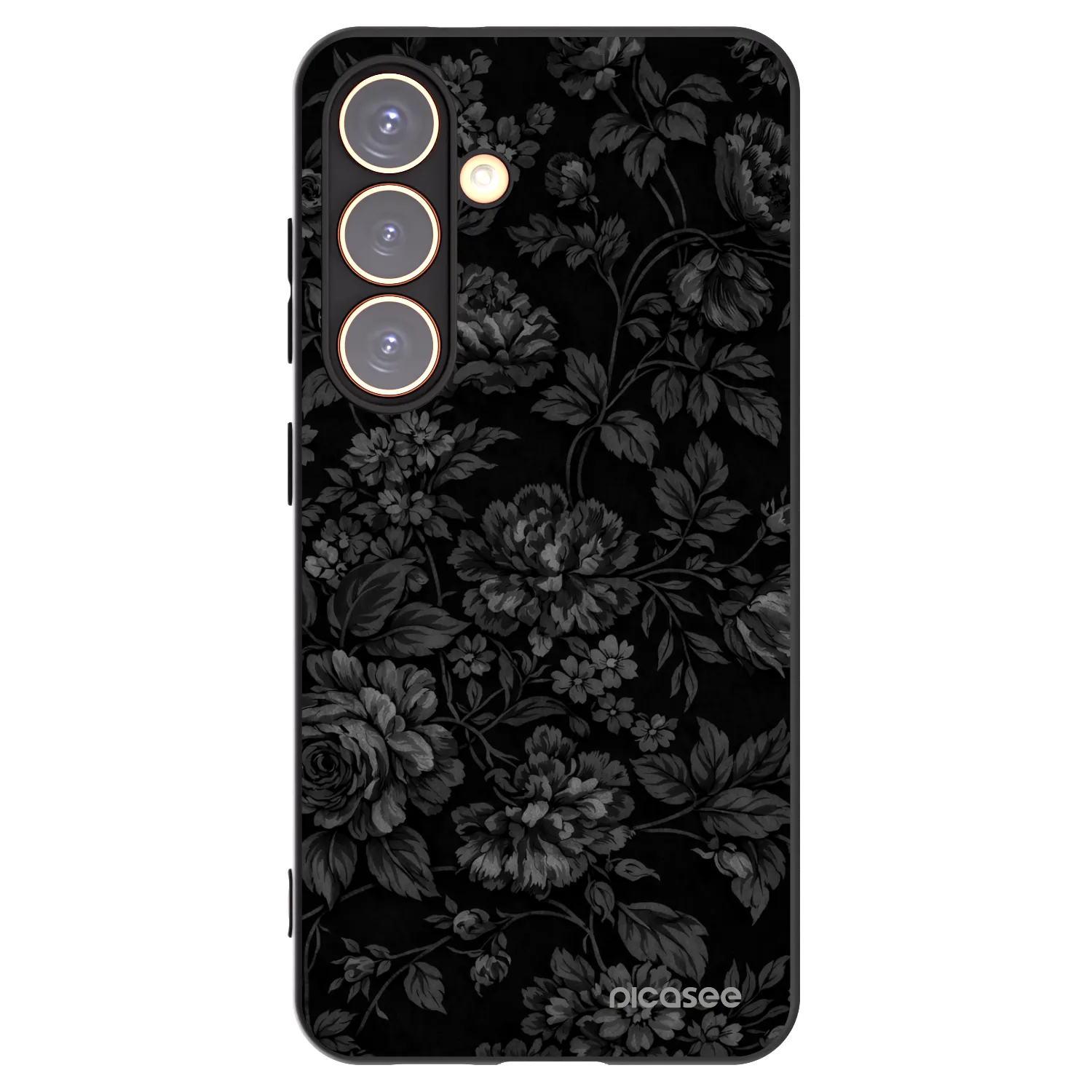 Picasee husă neagră din silicon pentru Samsung Galaxy S24 S921B 5G - Dark Romance
