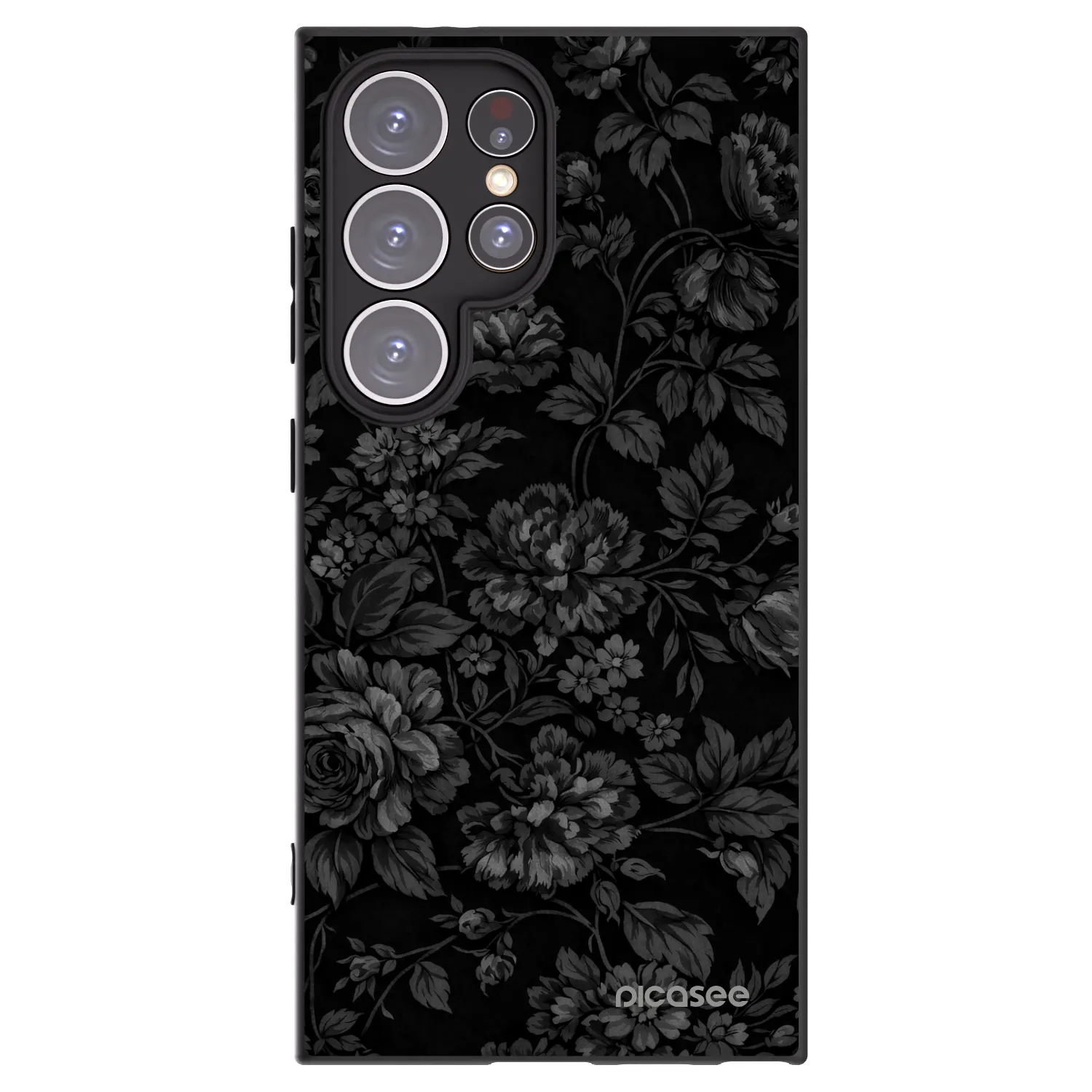 Picasee husă neagră din silicon pentru Samsung Galaxy S24 Ultra S928B 5G - Dark Romance