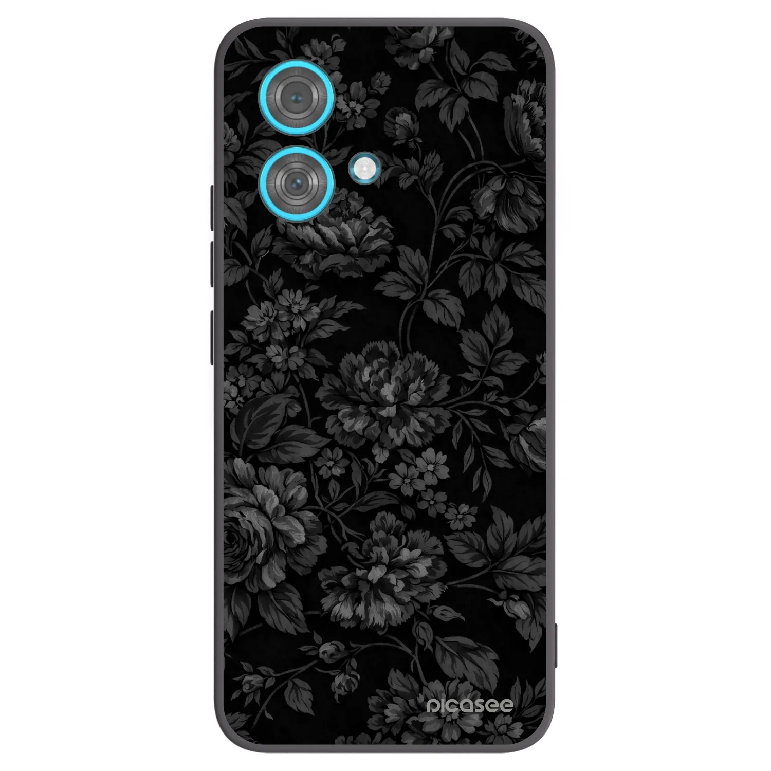 Picasee husă neagră din silicon pentru Motorola Edge 40 Neo - Dark Romance