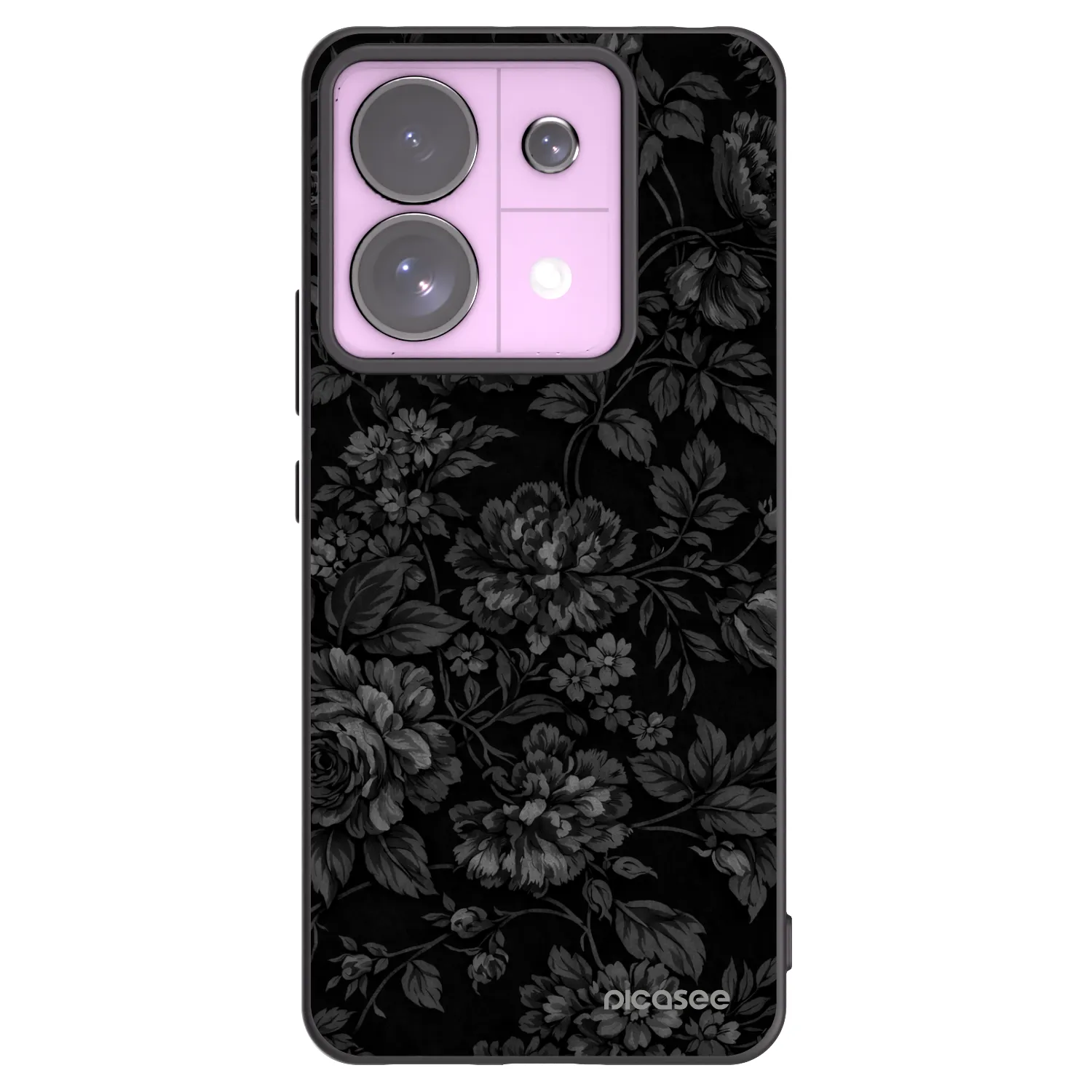 Picasee husă neagră din silicon pentru Xiaomi Redmi Note 13 Pro 5G - Dark Romance