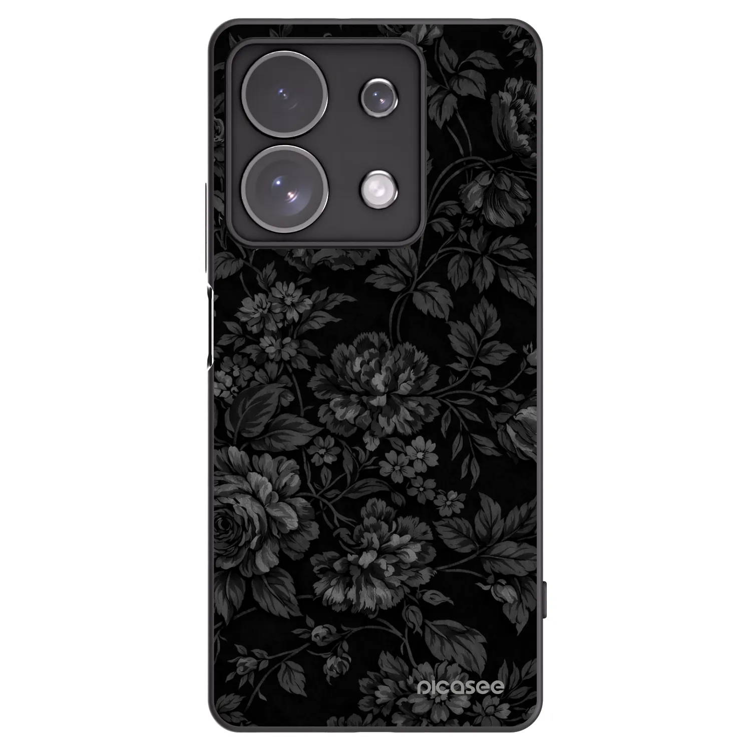 Picasee husă neagră din silicon pentru Xiaomi Redmi Note 13 Pro 4G - Dark Romance