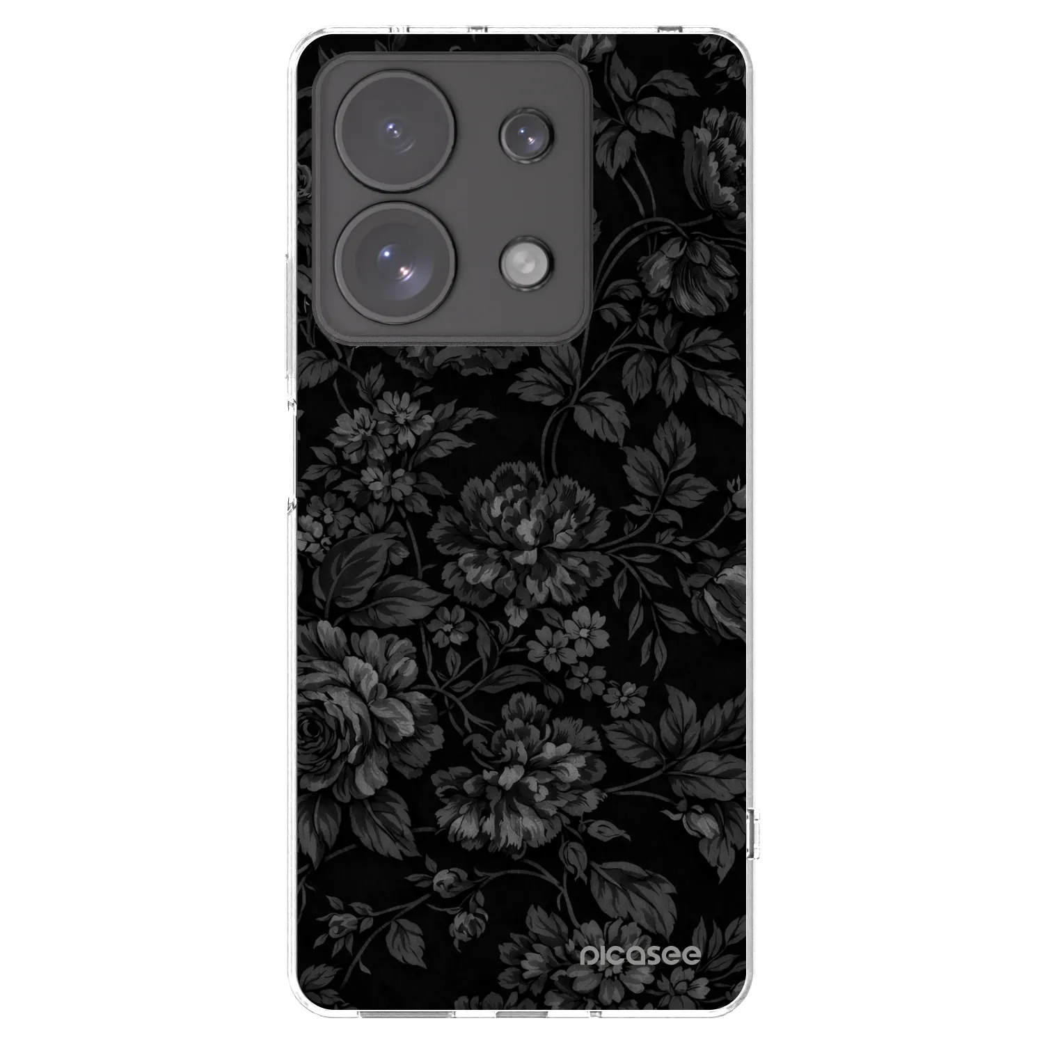 Picasee husă transparentă din silicon pentru Xiaomi Redmi Note 13 Pro 4G - Dark Romance