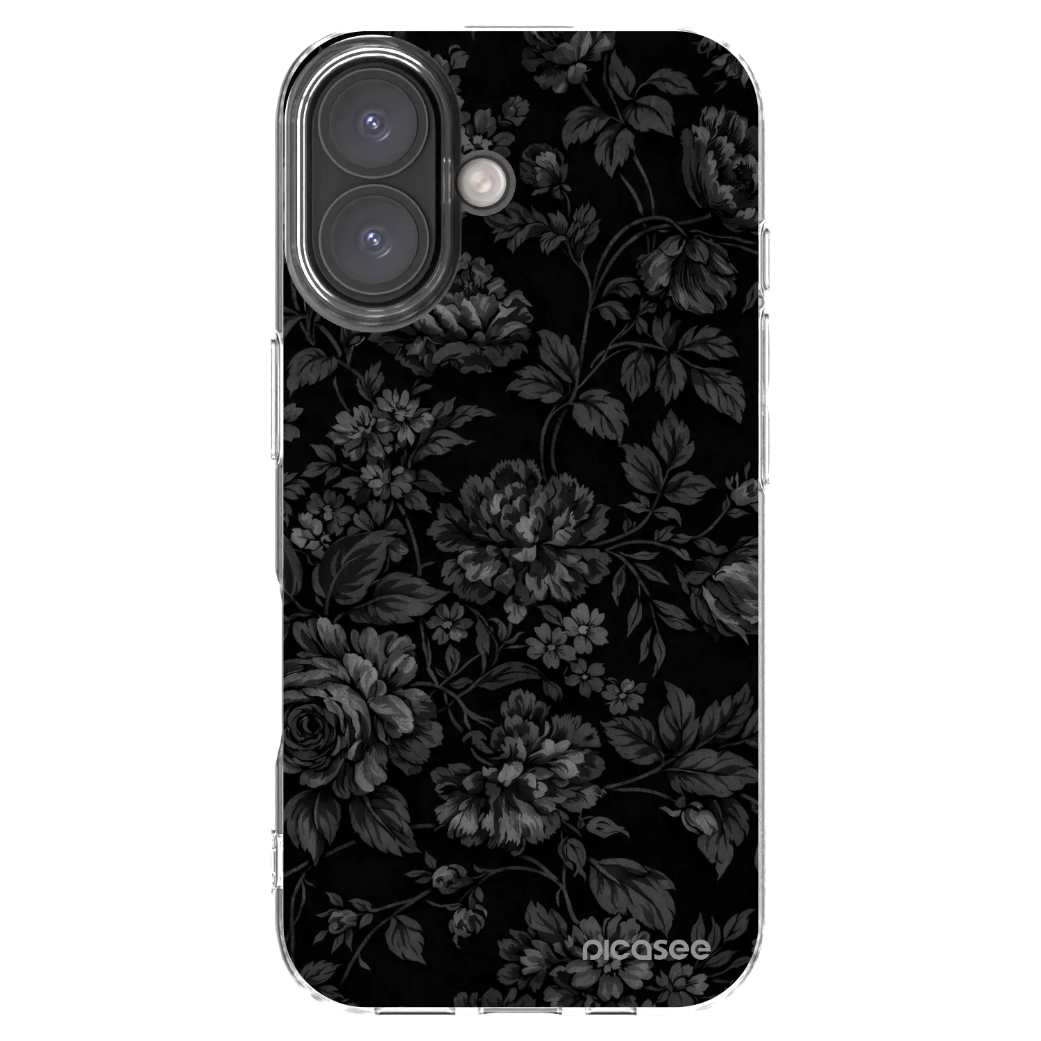 Picasee husă transparentă din silicon pentru Apple iPhone 16 - Dark Romance