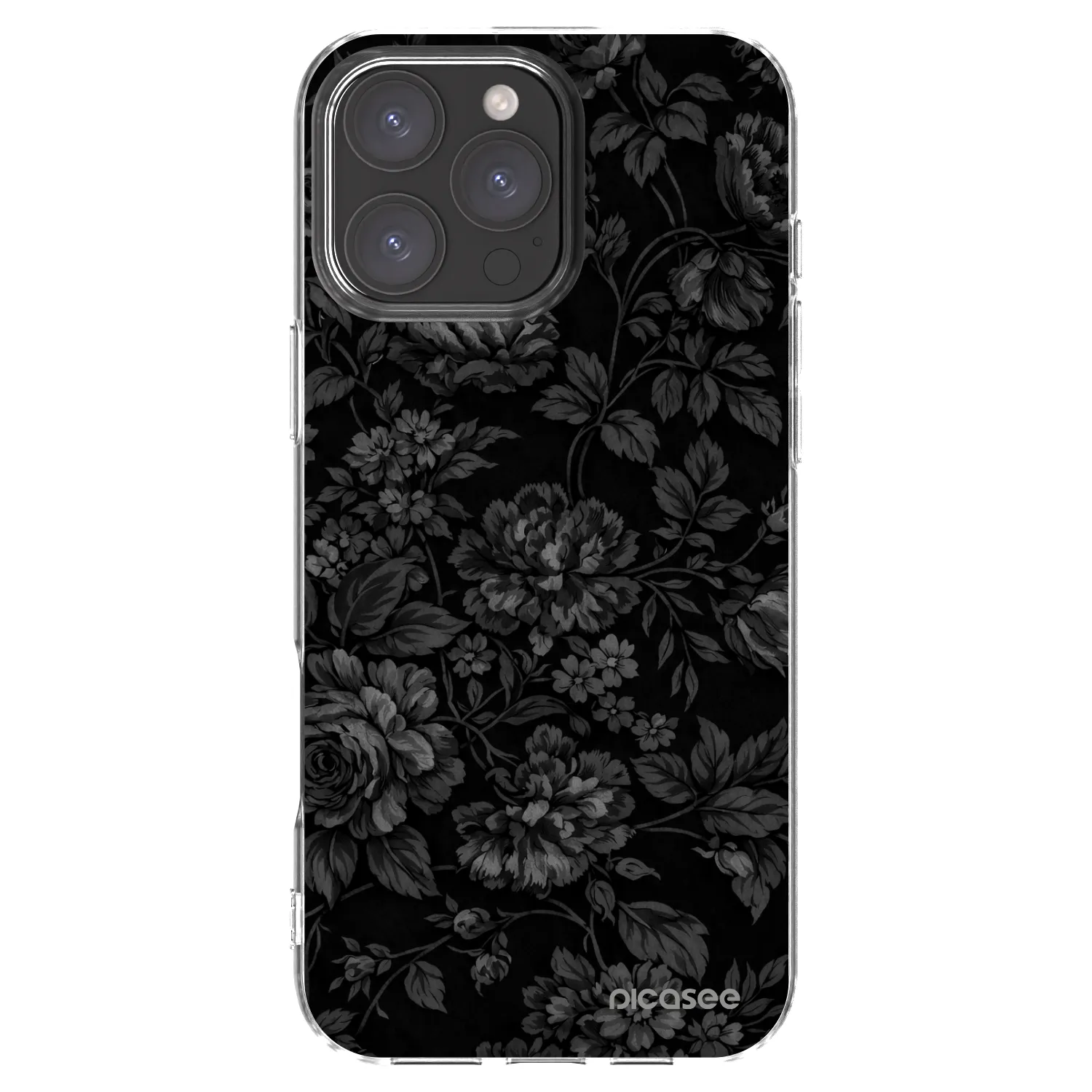 Picasee husă transparentă din silicon pentru Apple iPhone 16 Pro Max - Dark Romance