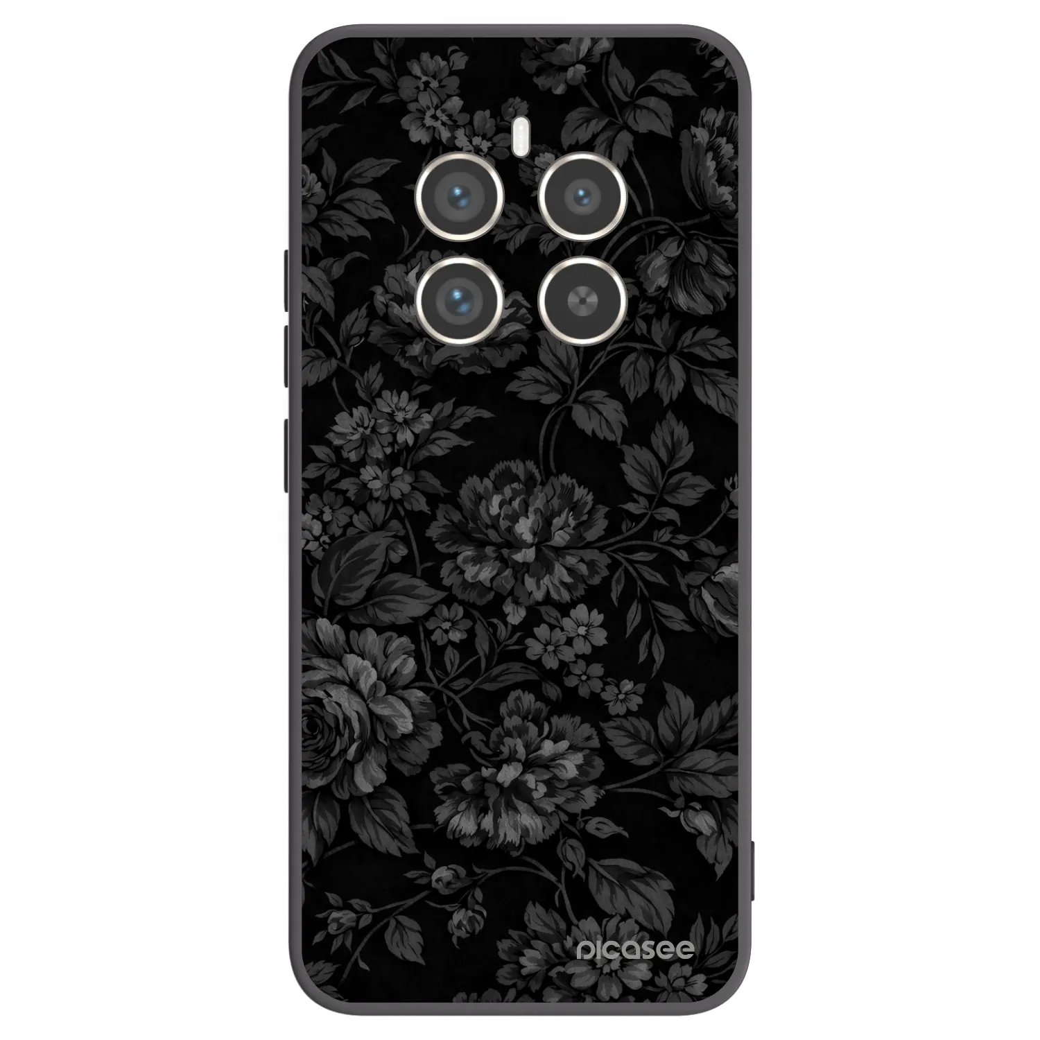 Picasee husă neagră din silicon pentru Realme 12 Pro 5G - Dark Romance