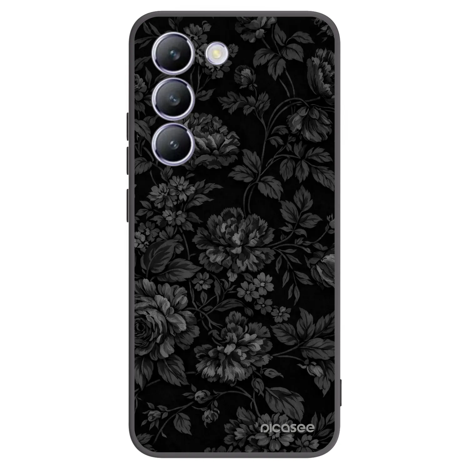 Picasee husă neagră din silicon pentru Vivo V40 SE 5G - Dark Romance