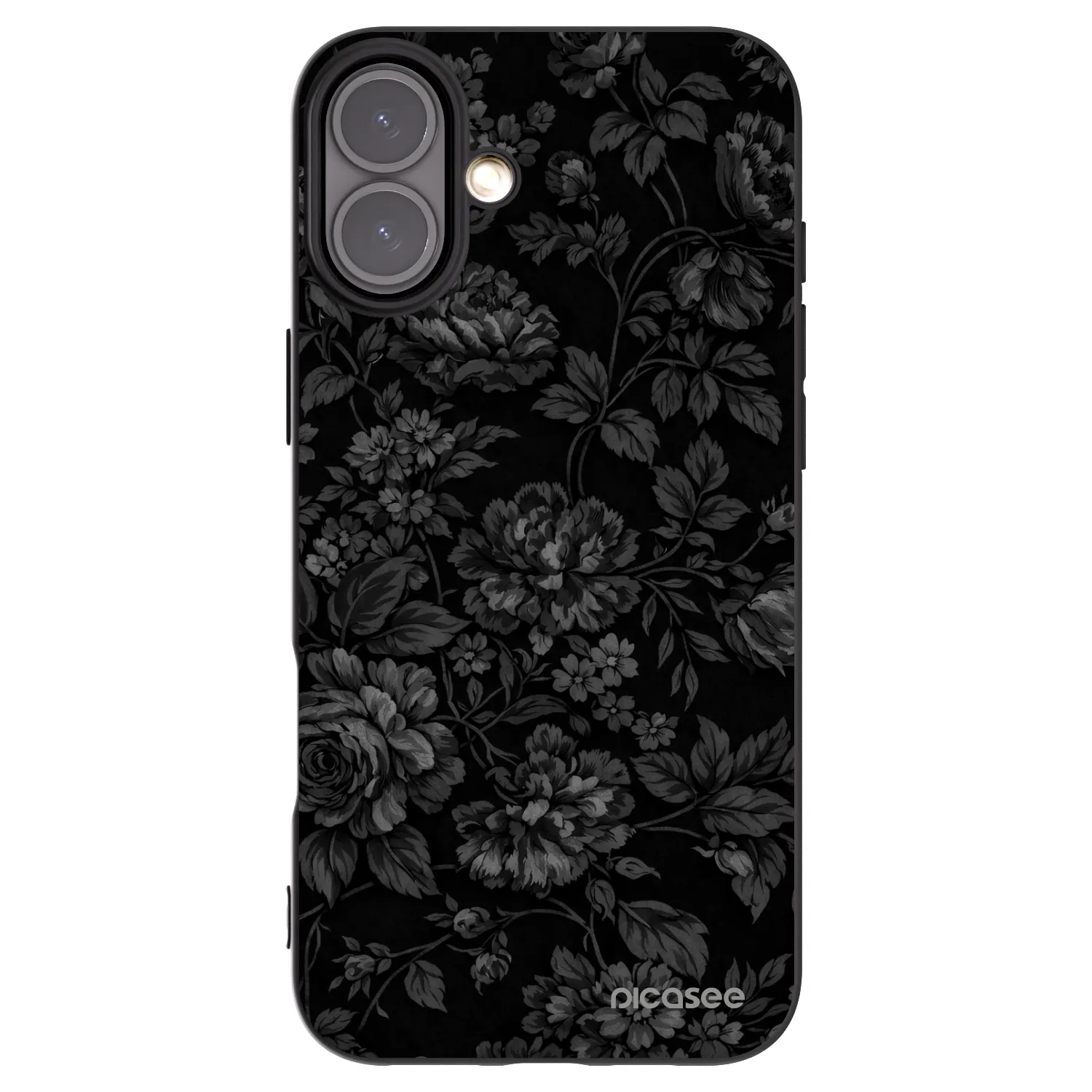 Picasee husă neagră din silicon pentru Apple iPhone 16 Plus - Dark Romance
