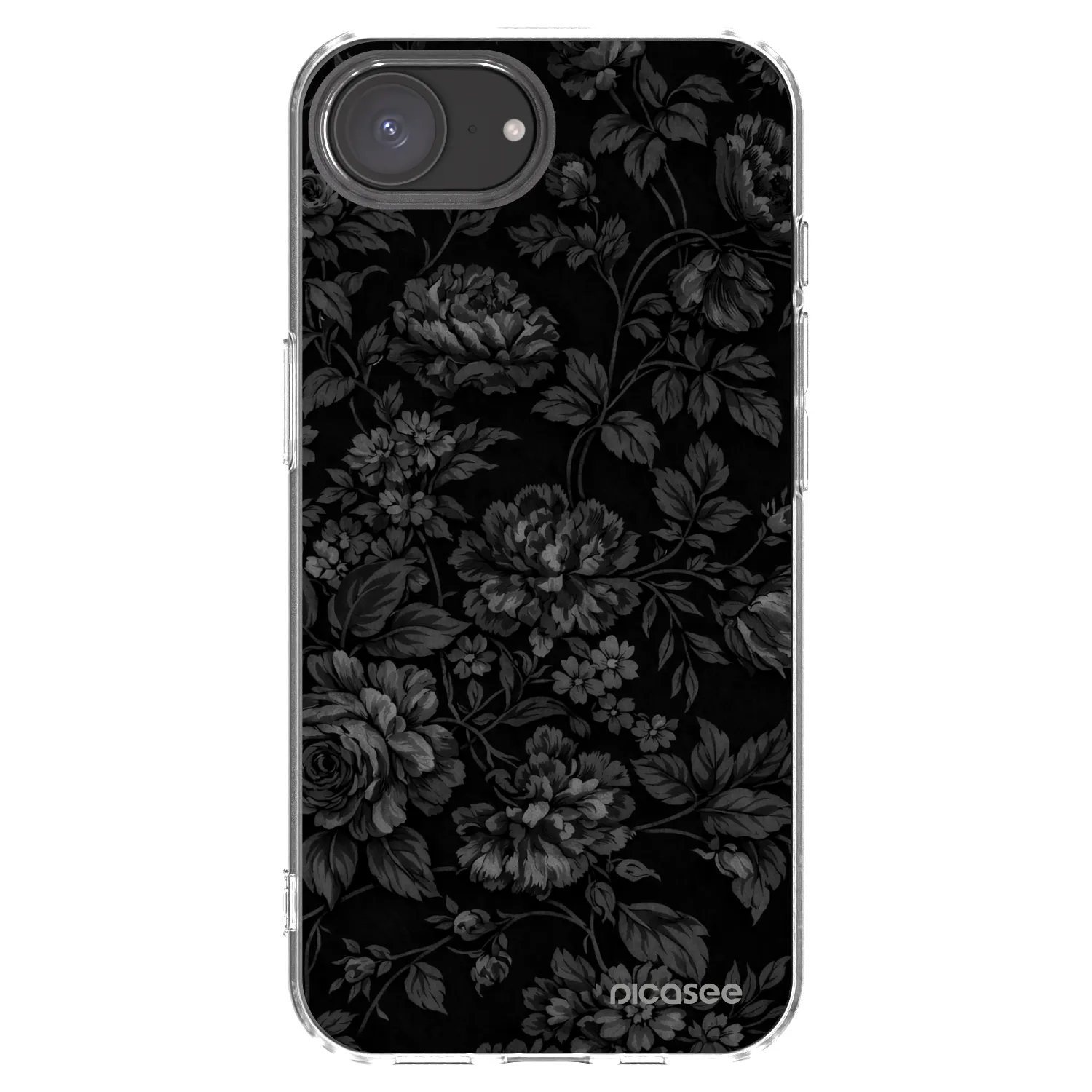 Picasee husă transparentă din silicon pentru Apple iPhone 16e - Dark Romance