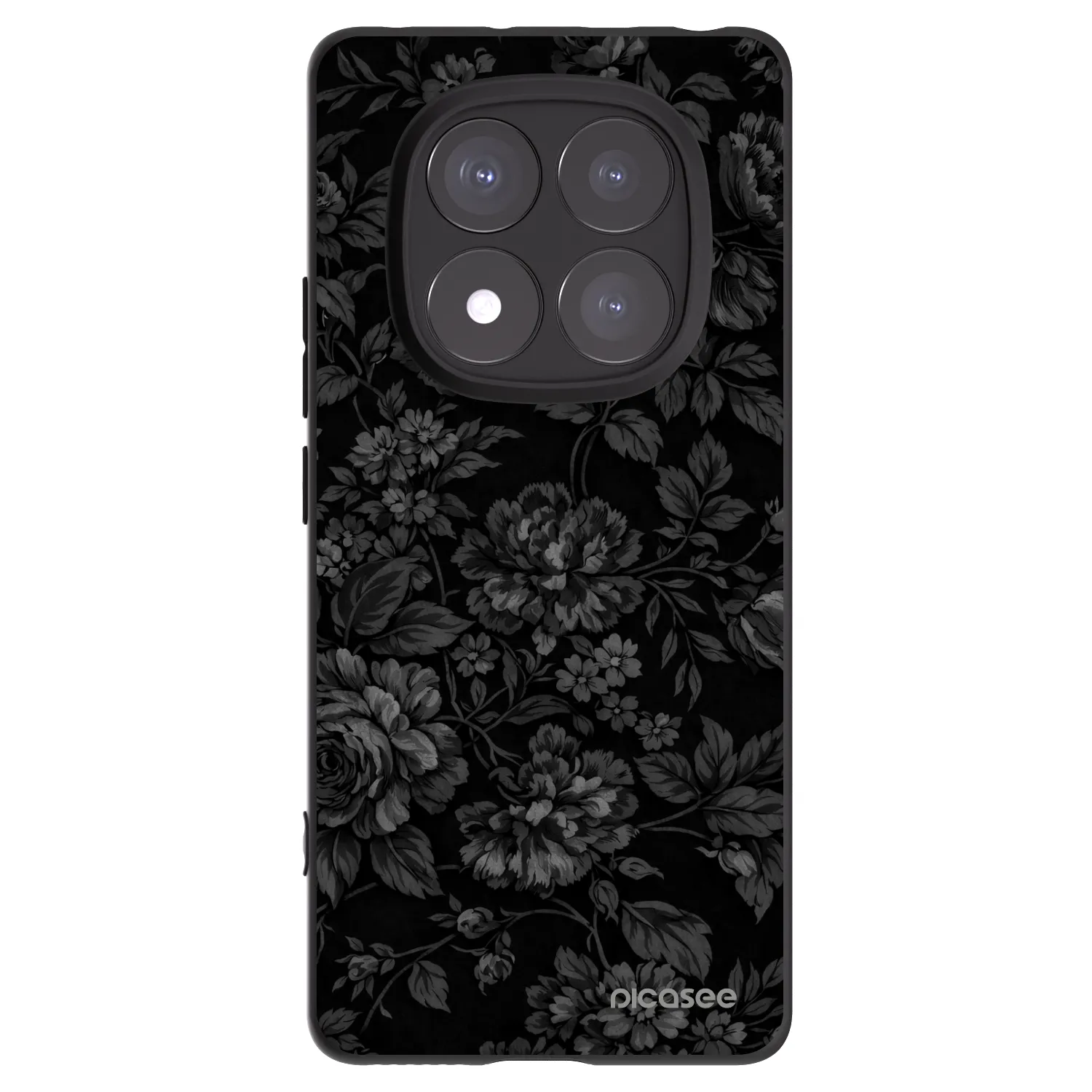 Picasee husă neagră din silicon pentru Xiaomi Redmi Note 14 Pro 5G - Dark Romance