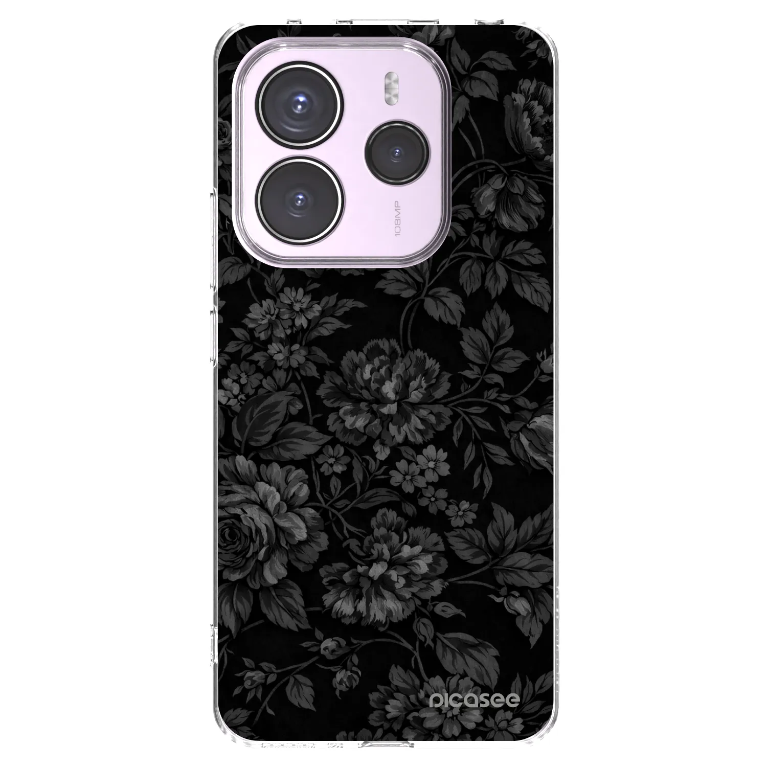 Picasee husă transparentă din silicon pentru Xiaomi Redmi Note 14 5G - Dark Romance