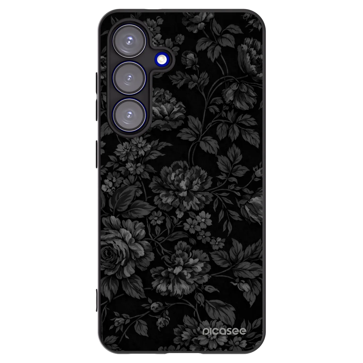 Picasee husă neagră din silicon pentru Samsung Galaxy S25 5G - Dark Romance