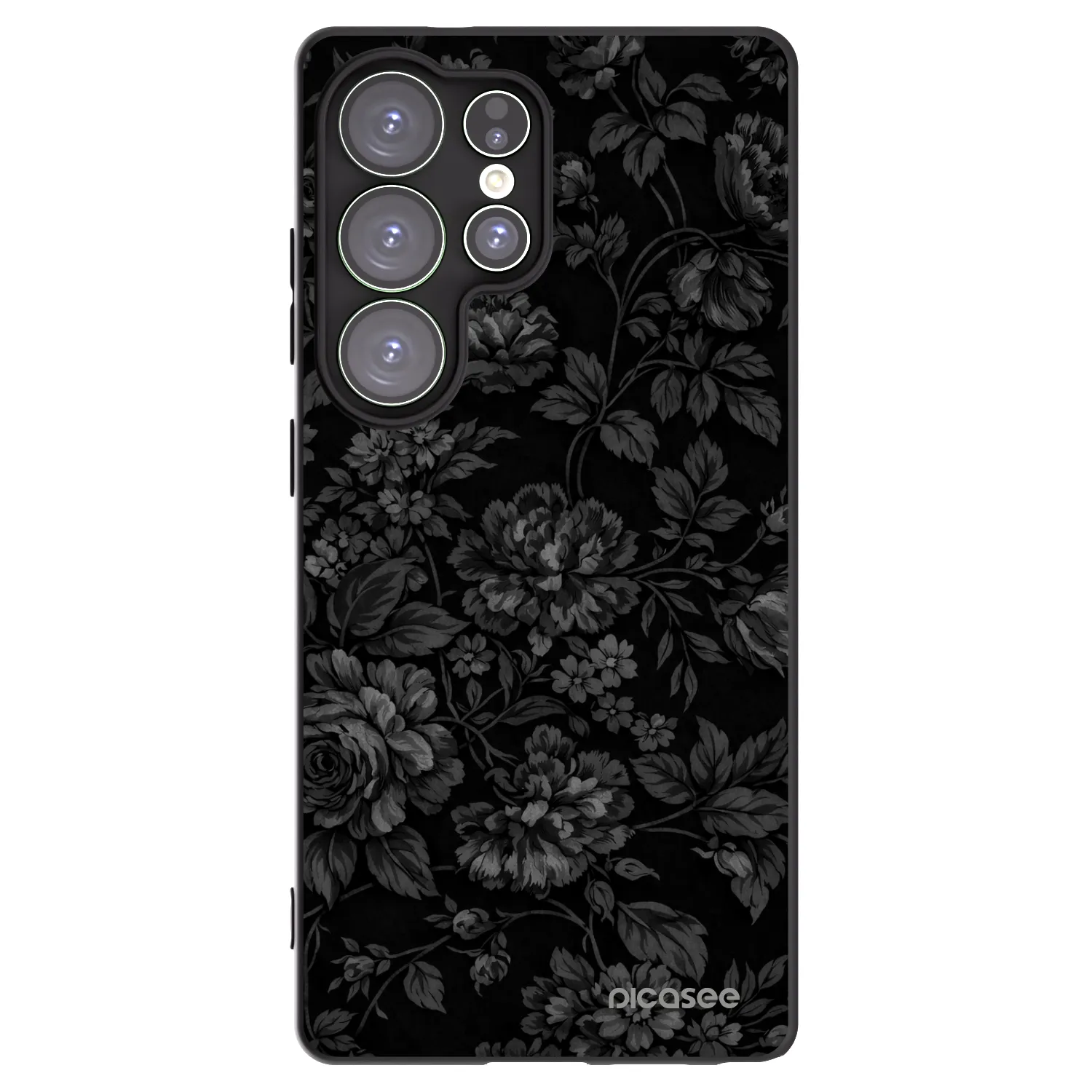 Picasee husă neagră din silicon pentru Samsung Galaxy S25 Ultra 5G - Dark Romance