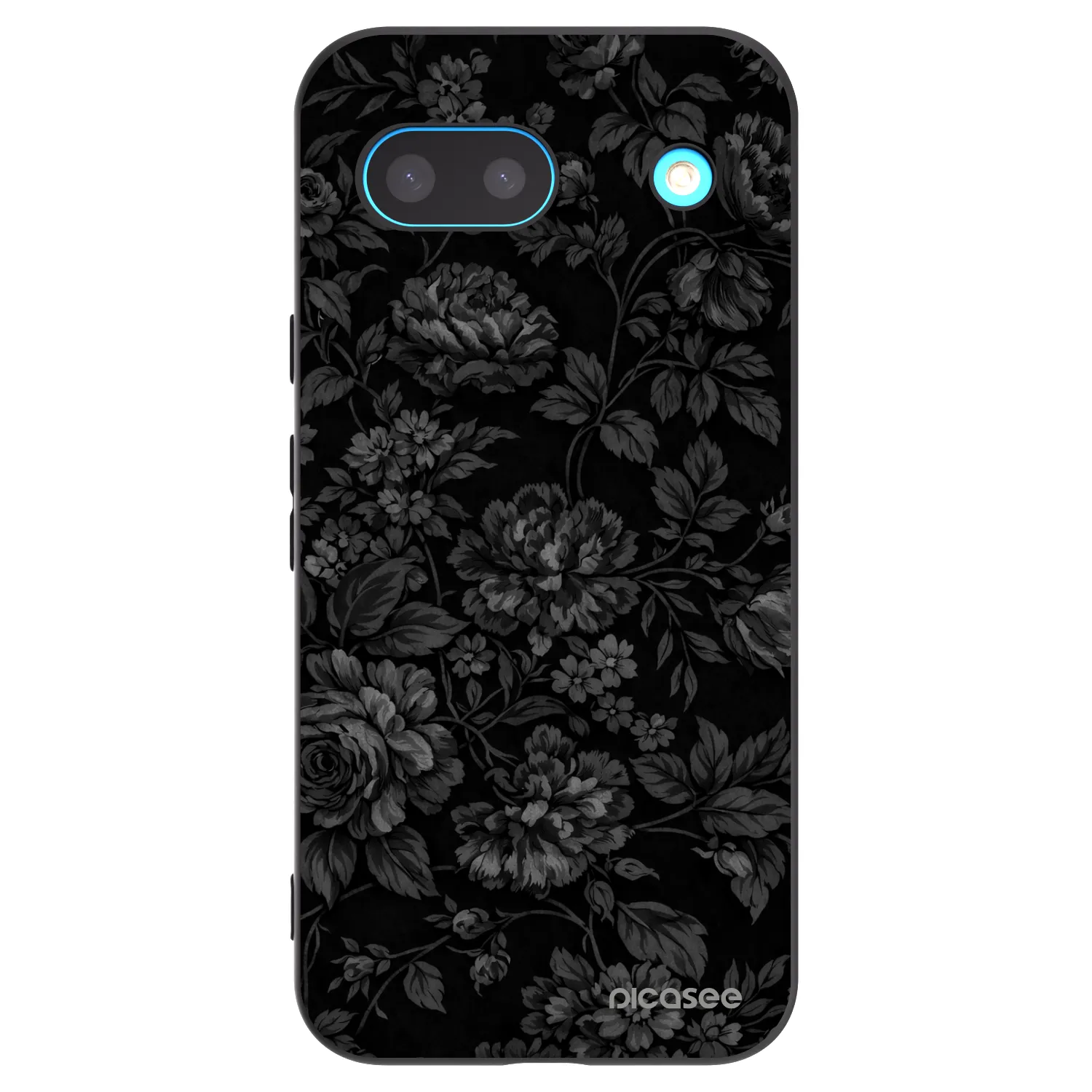 Picasee husă neagră din silicon pentru Google Pixel 8 - Dark Romance
