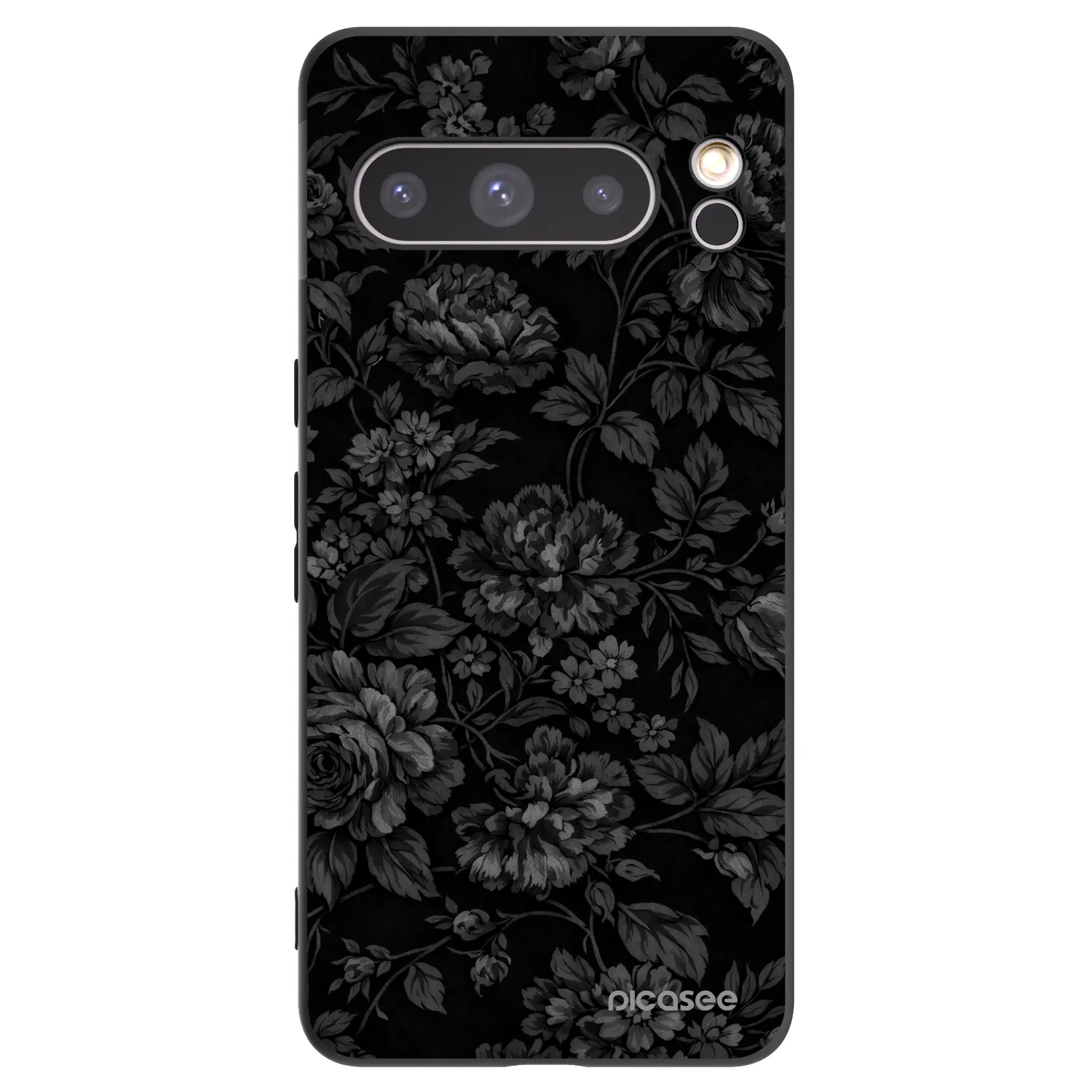 Picasee husă neagră din silicon pentru Google Pixel 8 Pro - Dark Romance