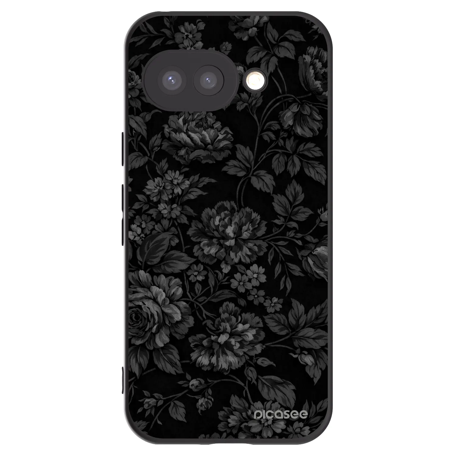 Picasee husă neagră din silicon pentru Google Pixel 9a - Dark Romance