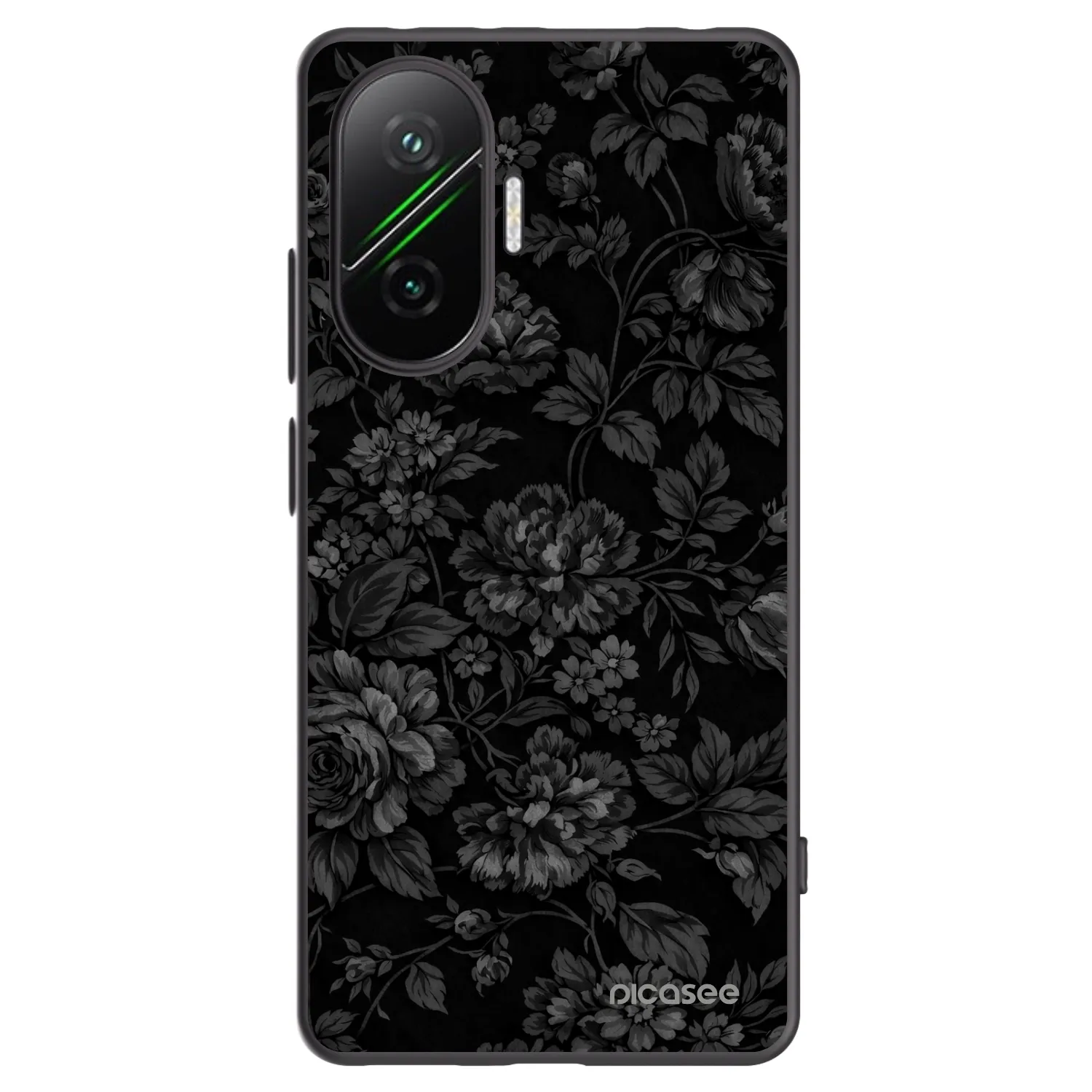Picasee husă neagră din silicon pentru Xiaomi Poco F7 Pro 5G - Dark Romance