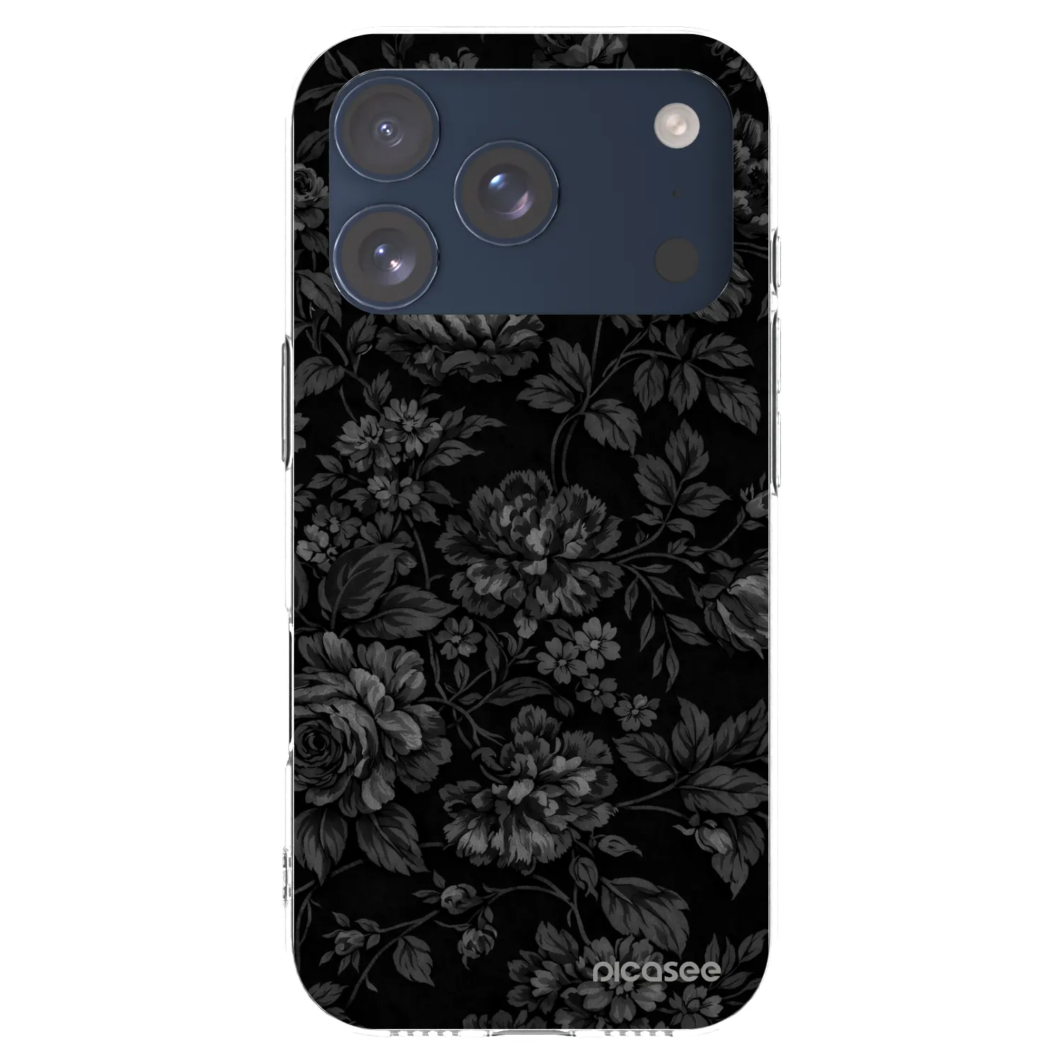 Picasee husă transparentă din silicon pentru Apple iPhone 17 Pro - Dark Romance