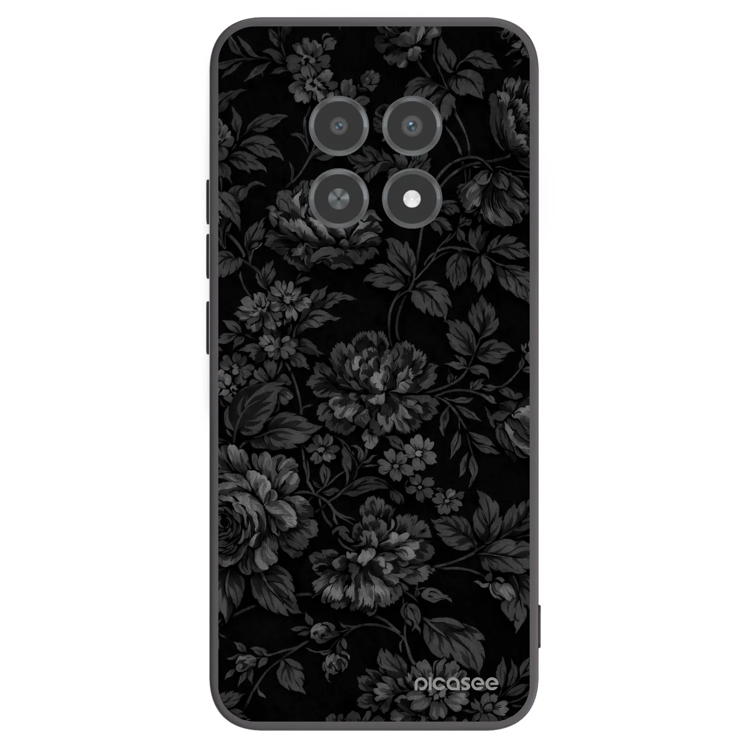 Picasee husă neagră din silicon pentru Realme 12X - Dark Romance