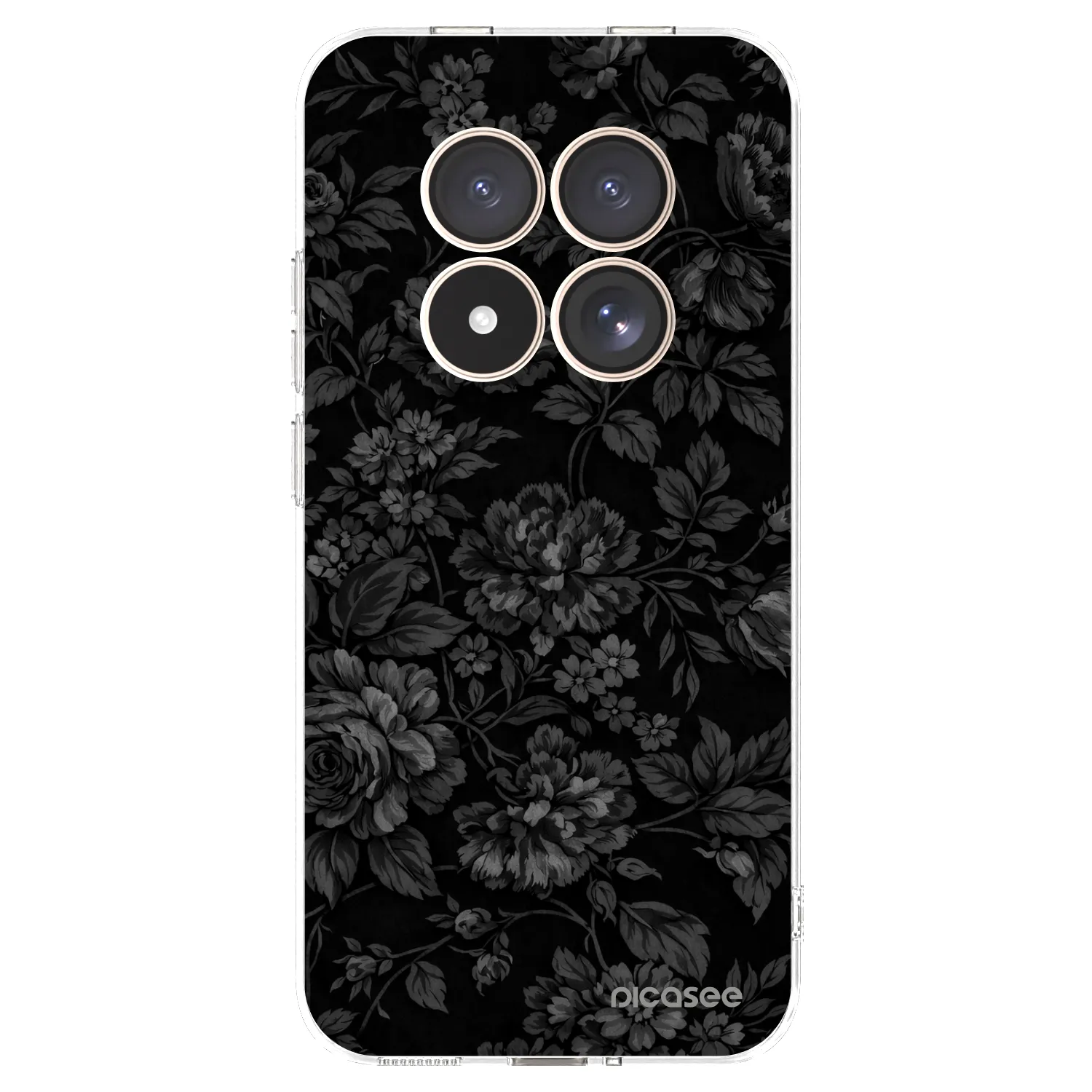 Picasee husă transparentă din silicon pentru Xiaomi Redmi Note 15 Pro 4G - Dark Romance