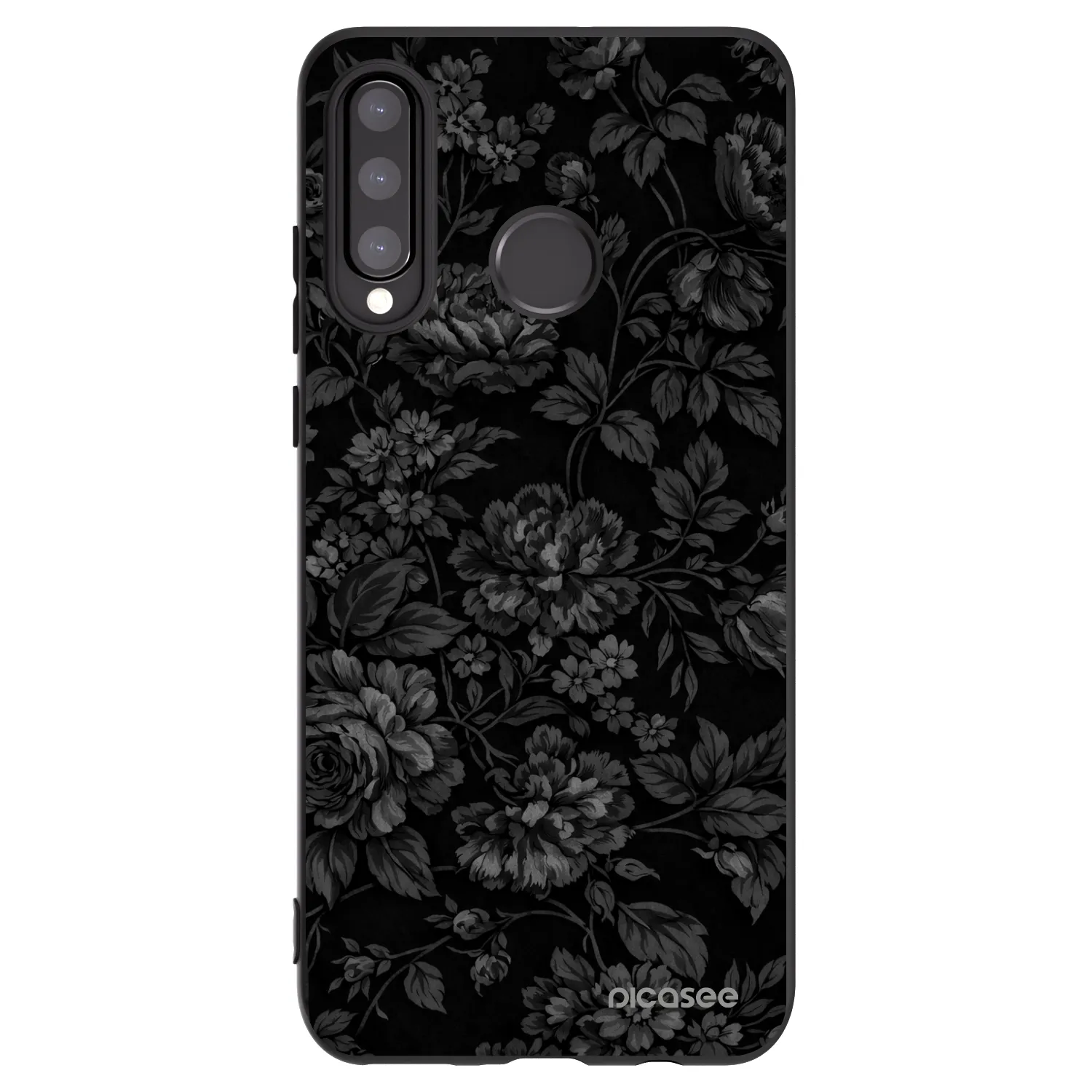 Picasee husă neagră din silicon pentru Huawei P30 Lite - Dark Romance