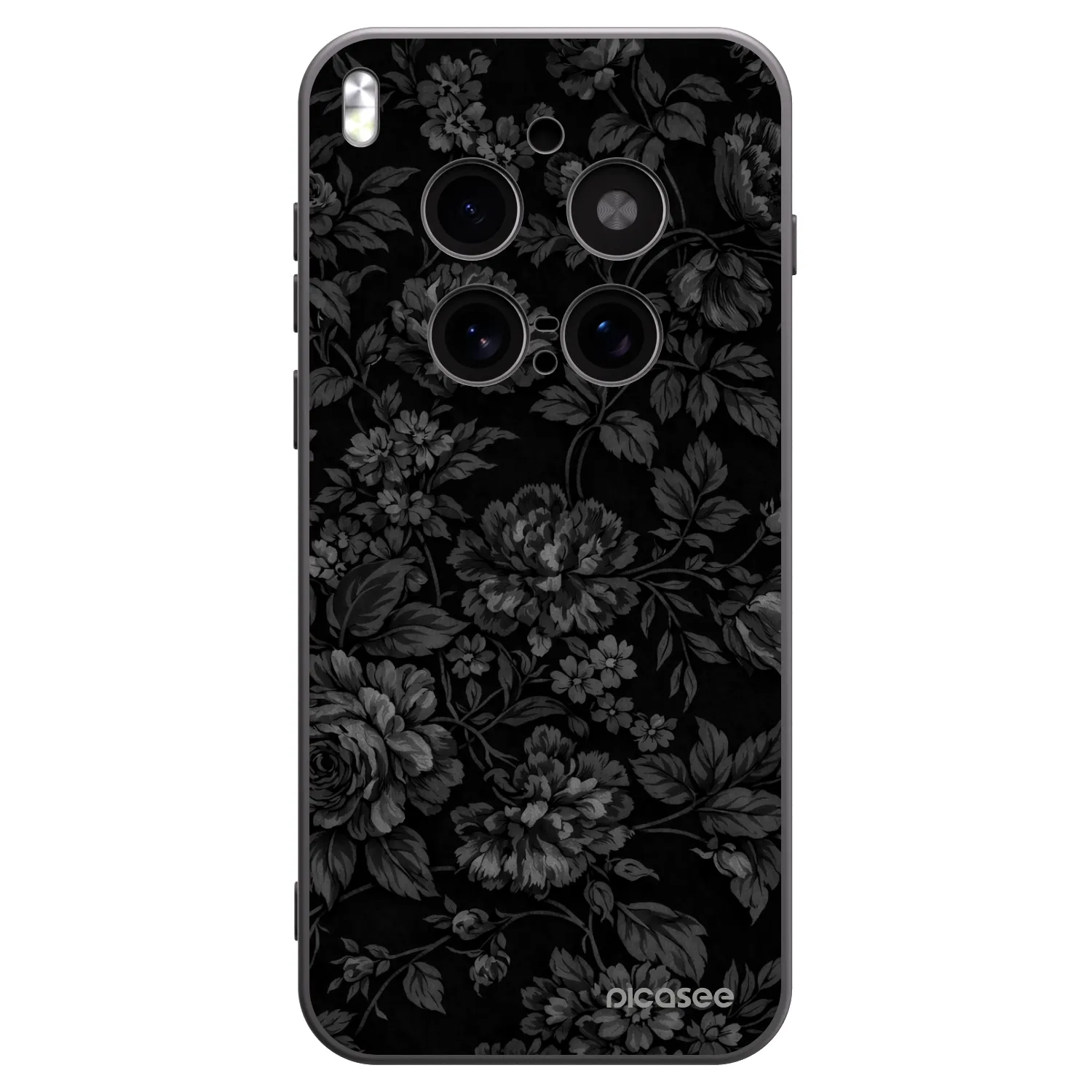 Picasee husă neagră din silicon pentru Vivo X300 Pro - Dark Romance