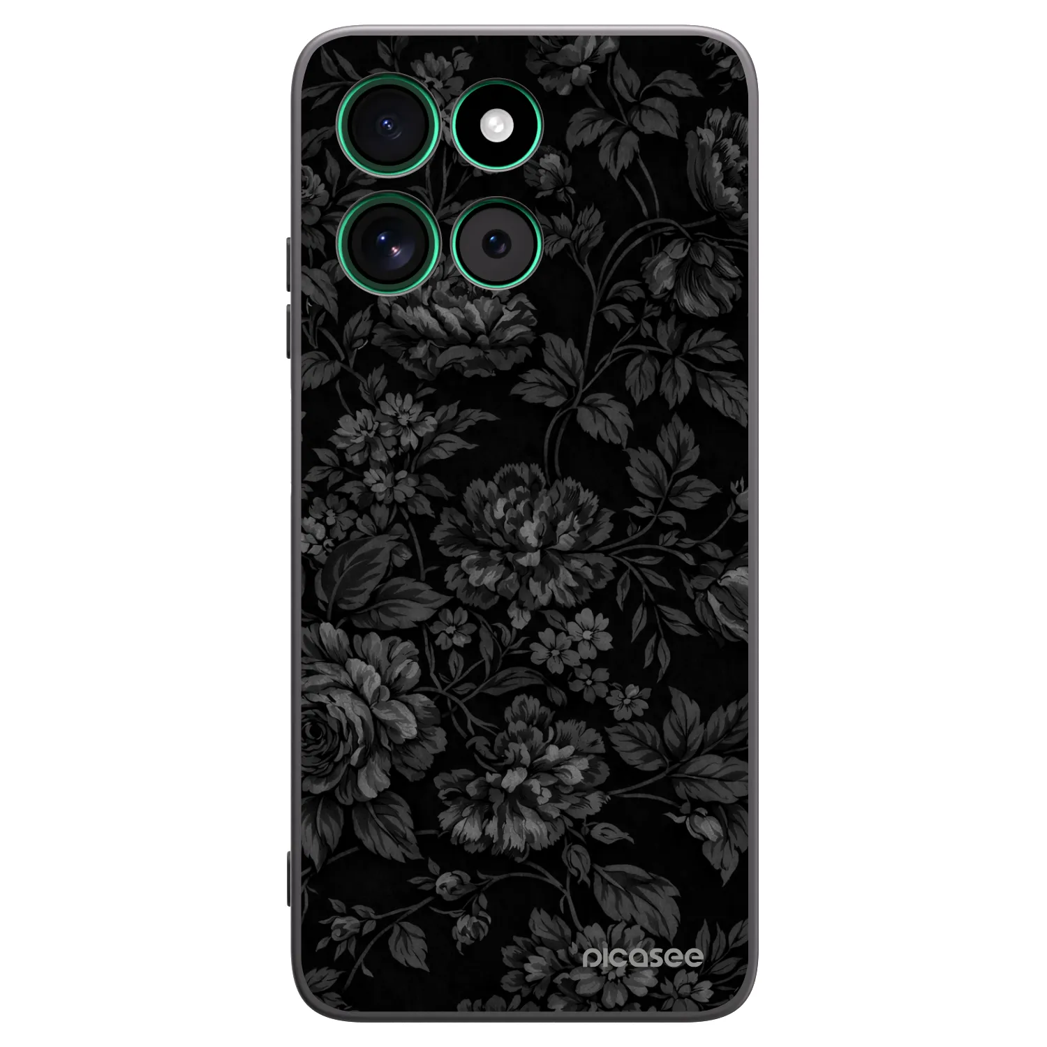 Picasee husă neagră din silicon pentru Motorola Moto G57 Power - Dark Romance