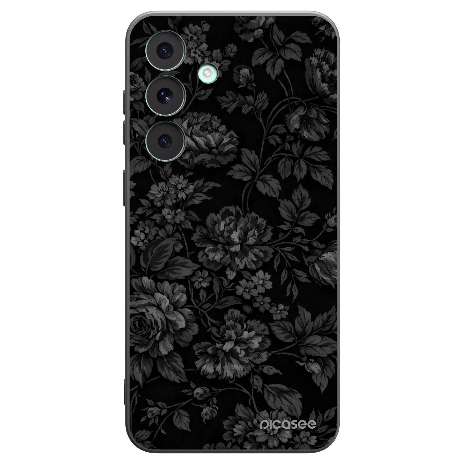 Picasee husă neagră din silicon pentru Samsung Galaxy S26 FE - Dark Romance