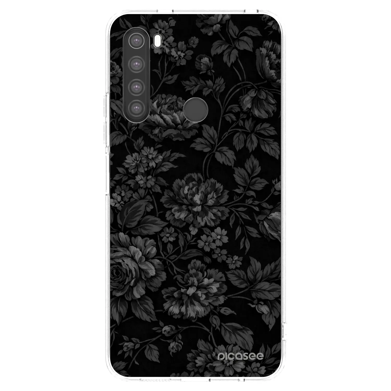 Picasee husă transparentă din silicon pentru Xiaomi Redmi Note 8 - Dark Romance