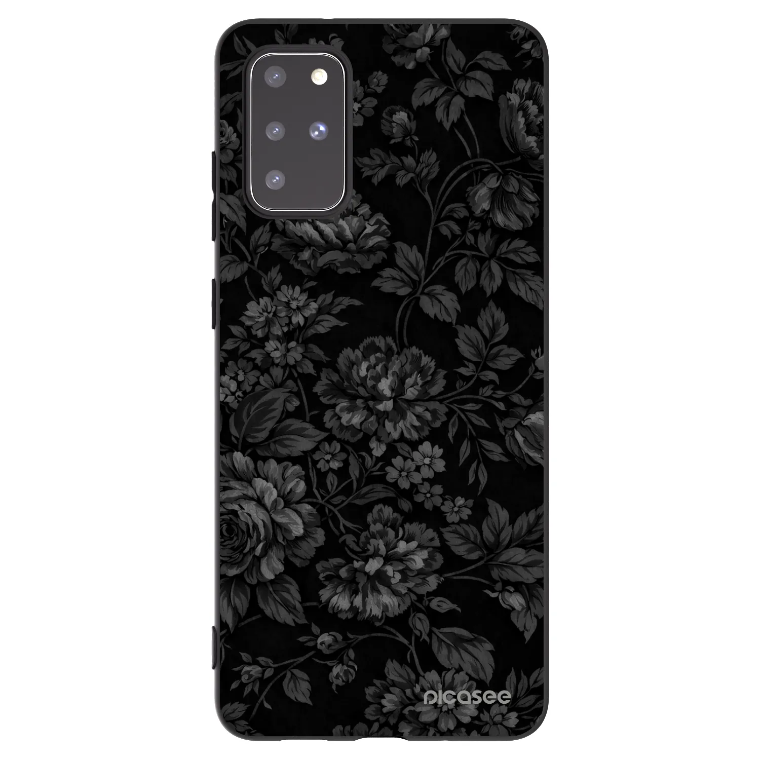 Picasee husă neagră din silicon pentru Samsung Galaxy S20+ G985F - Dark Romance