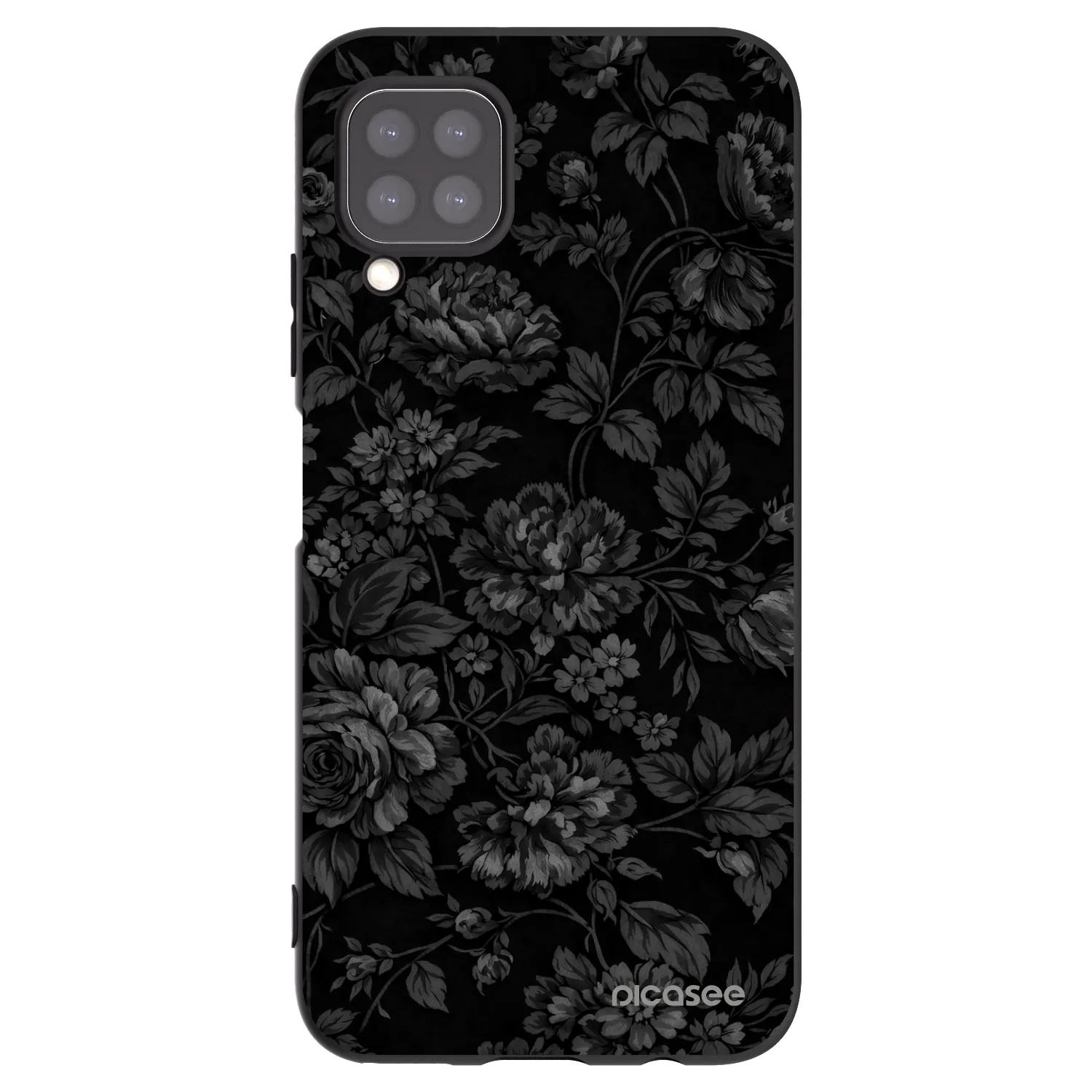 Picasee husă neagră din silicon pentru Huawei P40 Lite - Dark Romance