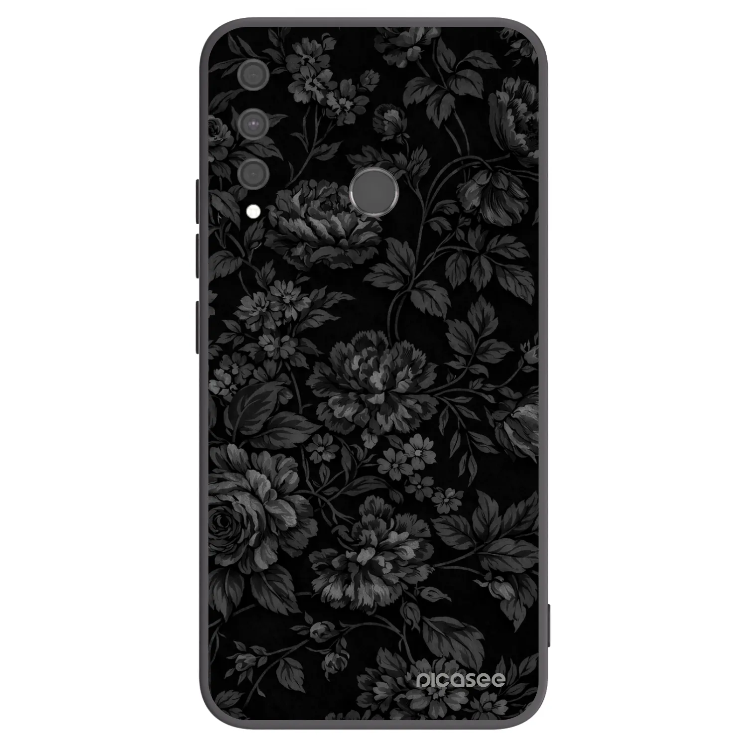 Picasee husă neagră din silicon pentru Huawei P40 Lite E - Dark Romance