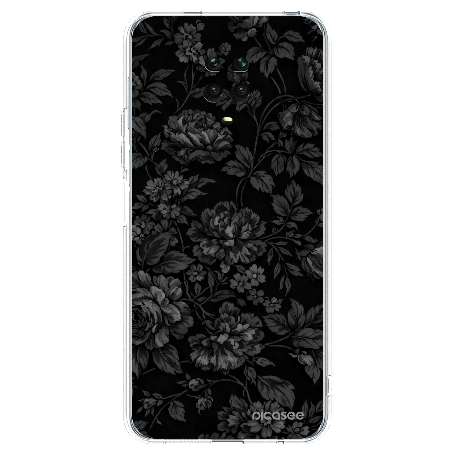 Picasee husă transparentă din silicon pentru Xiaomi Redmi Note 9 Pro - Dark Romance