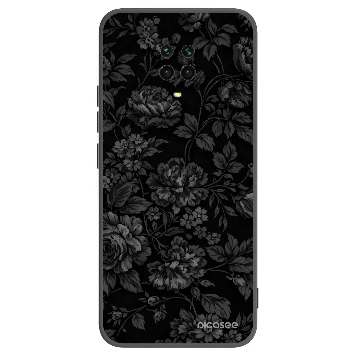 Picasee husă neagră din silicon pentru Xiaomi Redmi Note 9 Pro - Dark Romance