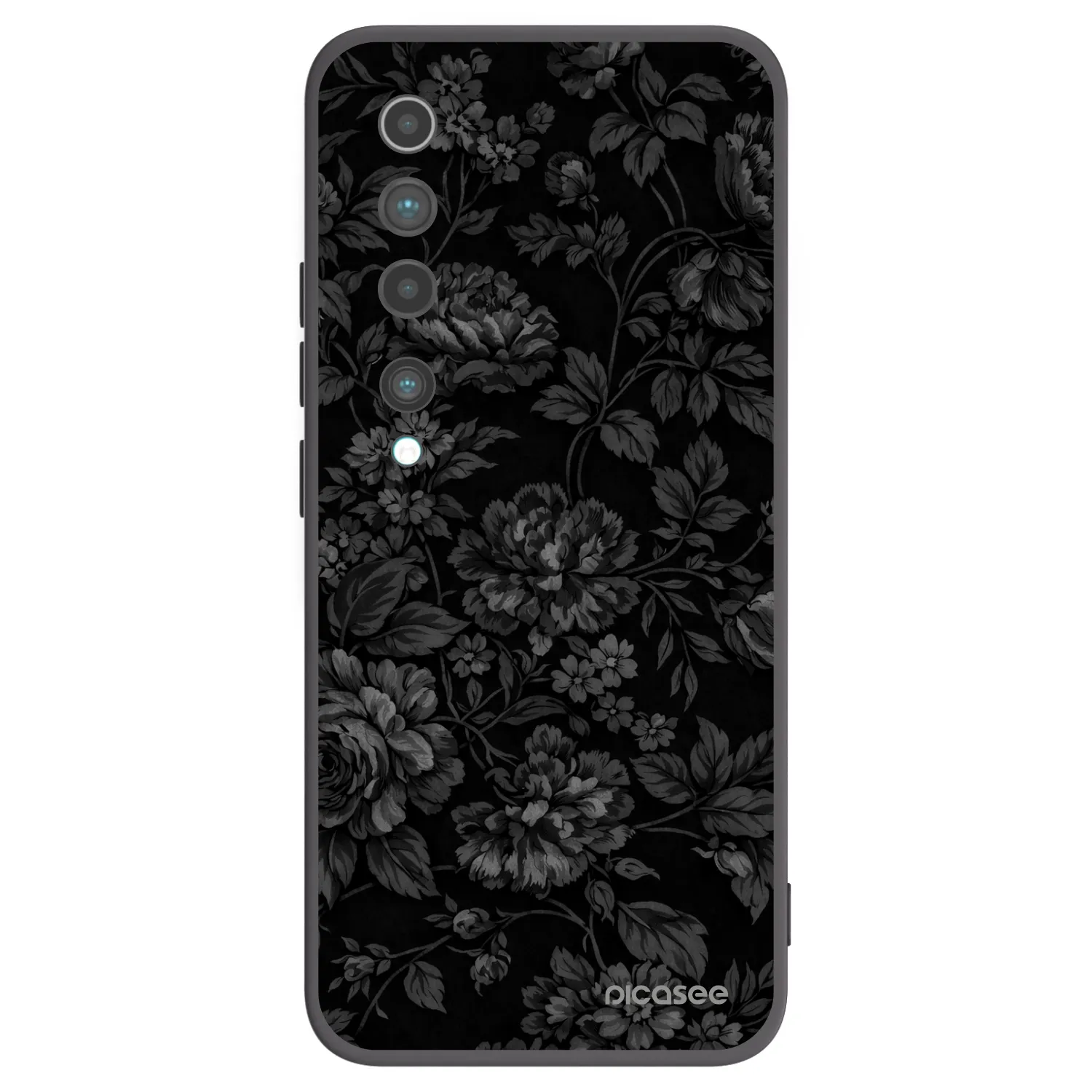 Picasee husă neagră din silicon pentru Xiaomi Mi 10 - Dark Romance