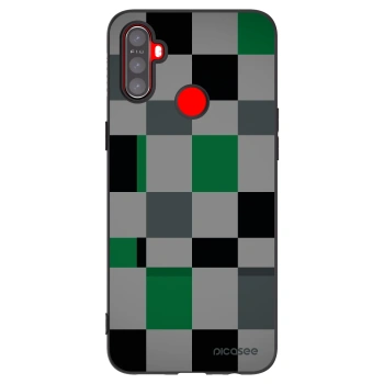 Husă pentru Realme C3 - Block Grid