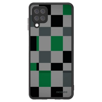 Picasee ULTIMATE CASE pentru Samsung Galaxy A12 A125F - Block Grid