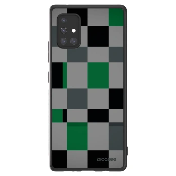 Picasee ULTIMATE CASE pentru Samsung Galaxy A71 A715F - Block Grid