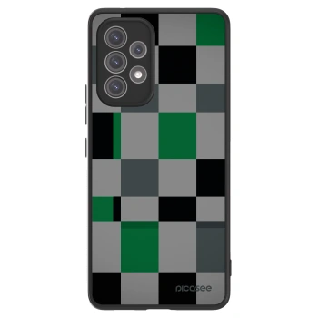 Picasee ULTIMATE CASE pentru Samsung Galaxy A52 5G A525F - Block Grid