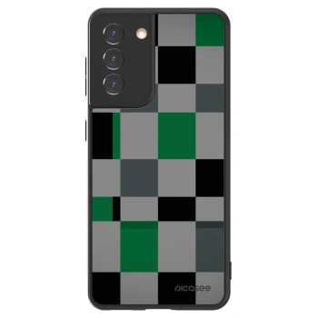 Picasee ULTIMATE CASE pentru Samsung Galaxy S21 5G G991B - Block Grid