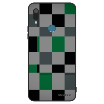 Husă pentru Huawei Y7 2019 - Block Grid