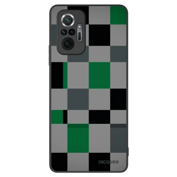 Picasee ULTIMATE CASE pentru Xiaomi Redmi Note 10 Pro - Block Grid