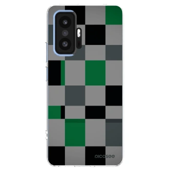 Picasee husă transparentă din silicon pentru Xiaomi 11T Pro - Block Grid