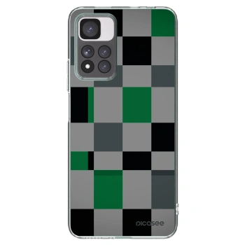 Picasee husă transparentă din silicon pentru Xiaomi Redmi Note 11 Pro+ 5G - Block Grid