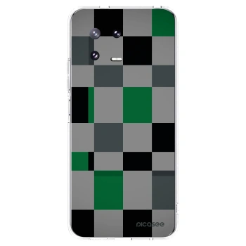 Picasee husă transparentă din silicon pentru Xiaomi 13 Pro - Block Grid
