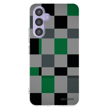 Picasee husă transparentă din silicon pentru Samsung Galaxy A54 5G A546B - Block Grid