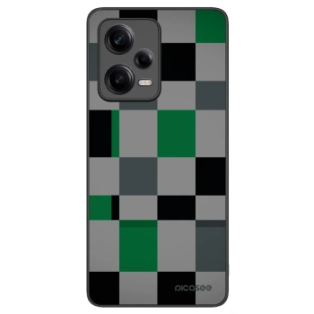 Picasee ULTIMATE CASE pentru Xiaomi Redmi Note 12 Pro 5G - Block Grid
