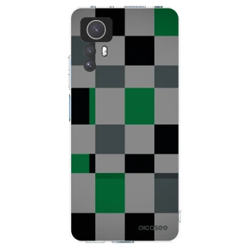 Picasee husă transparentă din silicon pentru Xiaomi Redmi Note 12S - Block Grid